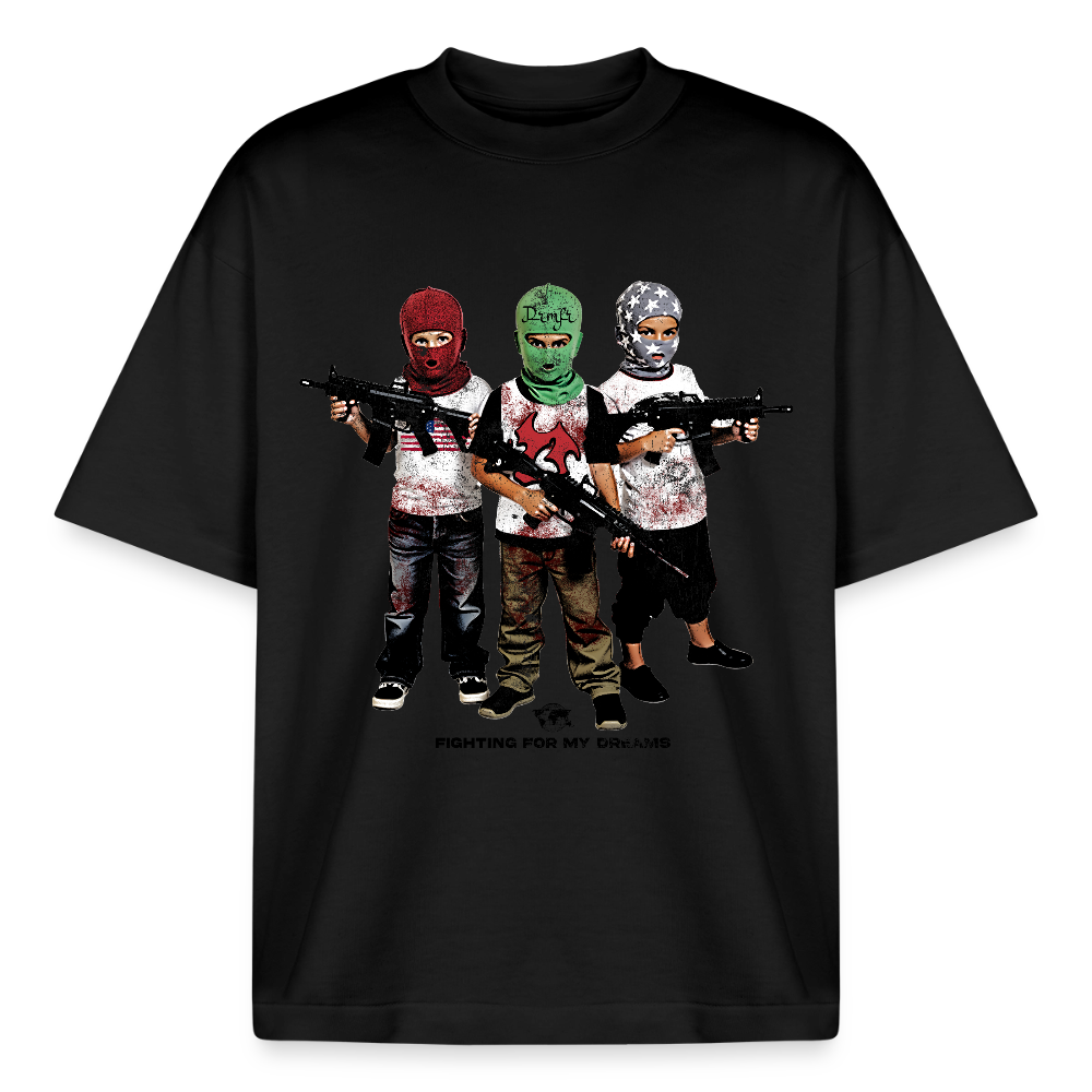 FIGHTING SHIRT - black
